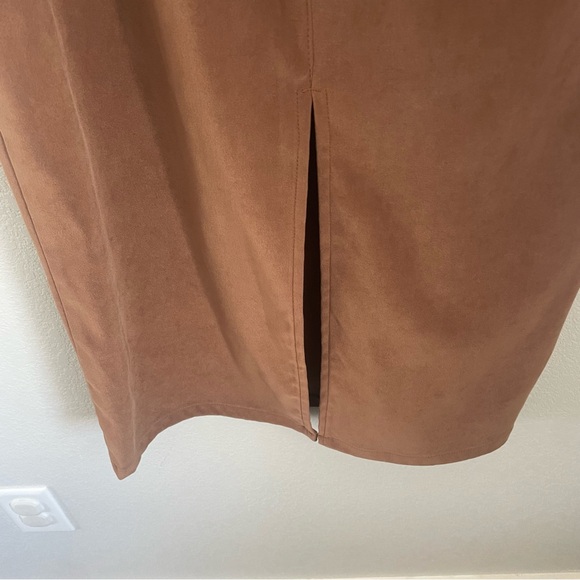 Vintage Women's Roughrider by Circle T Tan Maxi Skirt Size 5/6 - Picture 9 of 11